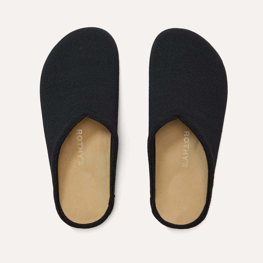 NWT Rothy's The Casual Clog - Black Size 9